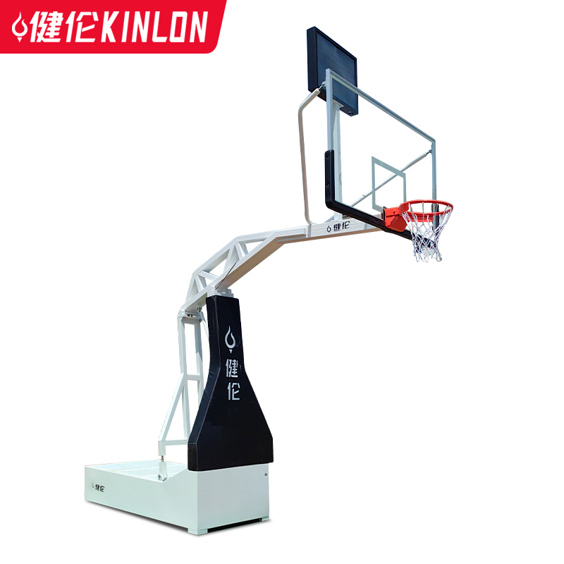 JL-2185 Electric hydraulic basketball stand with 24-second timer