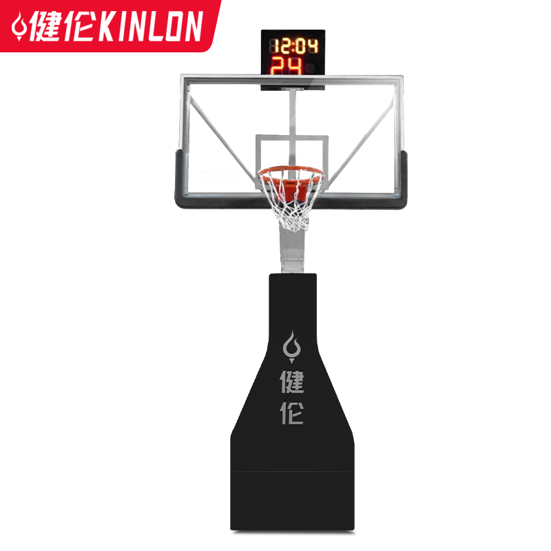 JL-2185 Electric hydraulic basketball stand with 24-second timer