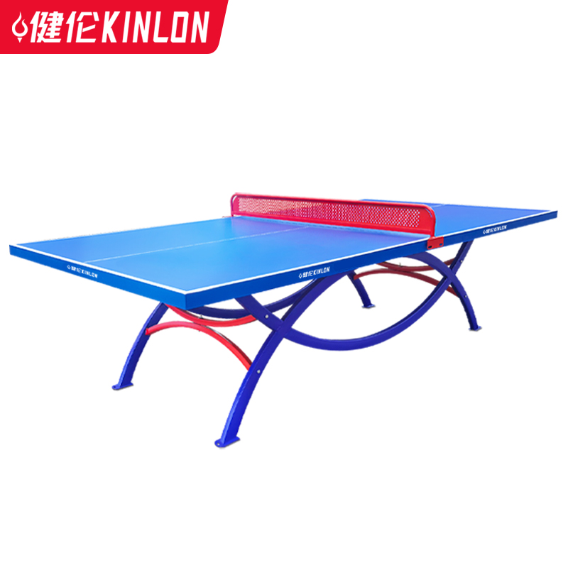 JL-P372GC Outdoor SMC table tennis rainbow legs