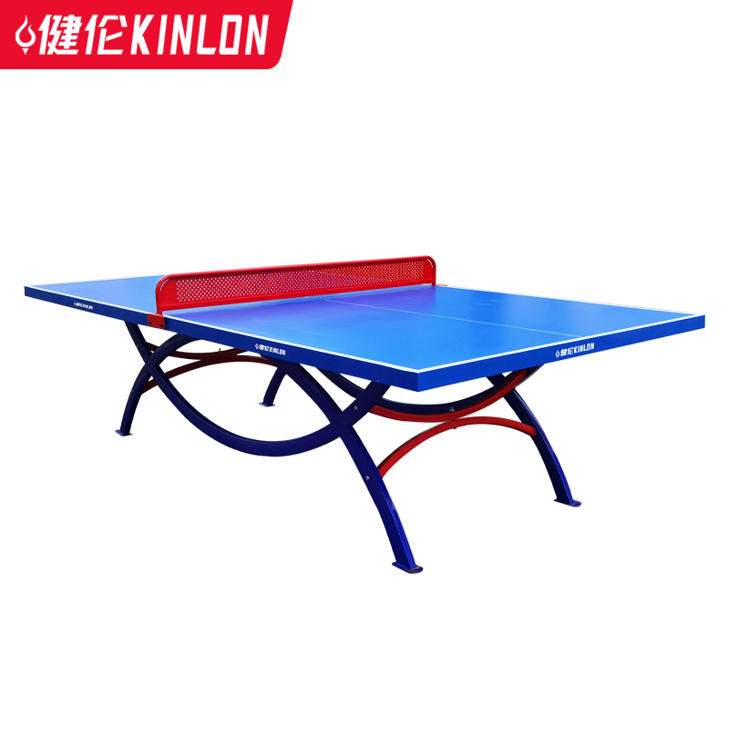 JL-P372GC Outdoor SMC table tennis rainbow legs