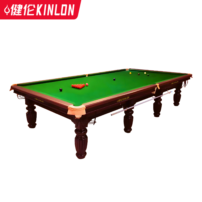 JL-Z417GC Billiard table snooker high with brown legs