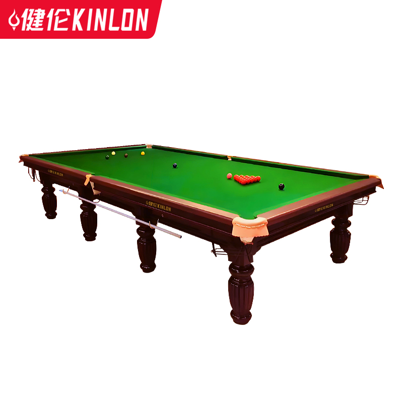 JL-Z417GC Billiard table snooker high with brown legs