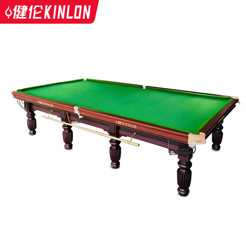 JL-Z417GC Billiard table snooker high with brown legs