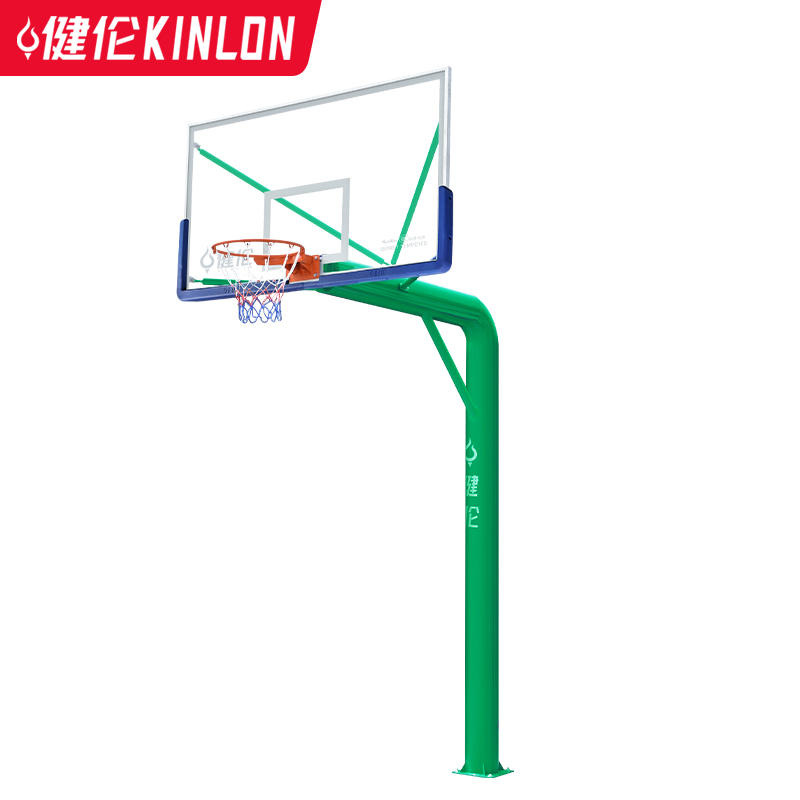 National standard round tube buried basketball stand 220 tubes