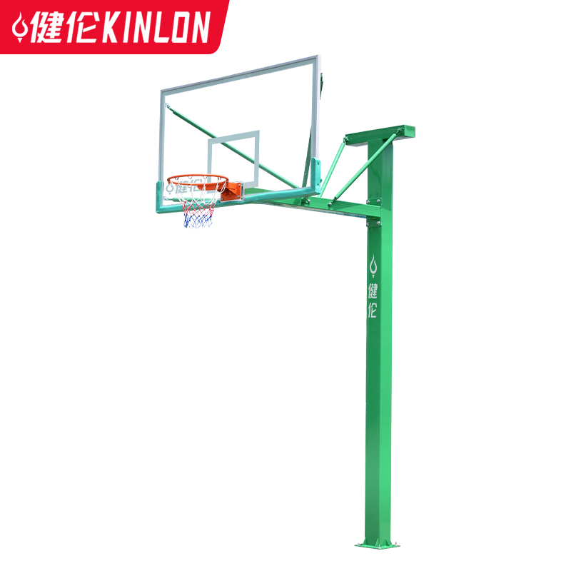  National standard square tube buried basketball stand 175 tubes