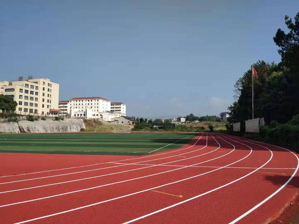 東海縣小區學校塑膠跑道