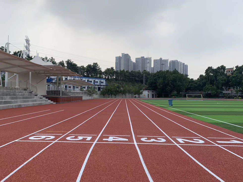 泗洪縣幼兒園塑膠地坪