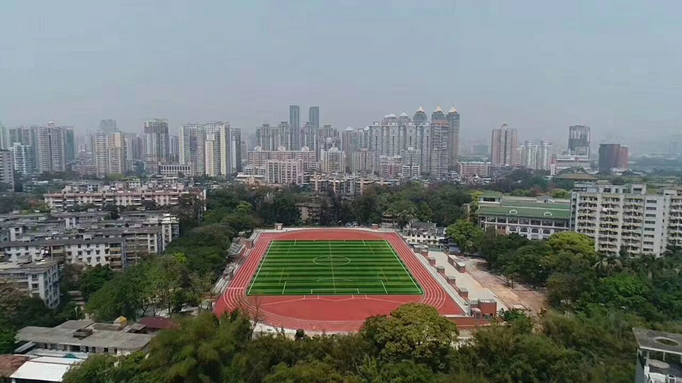 虹口幼兒園學校塑膠跑道