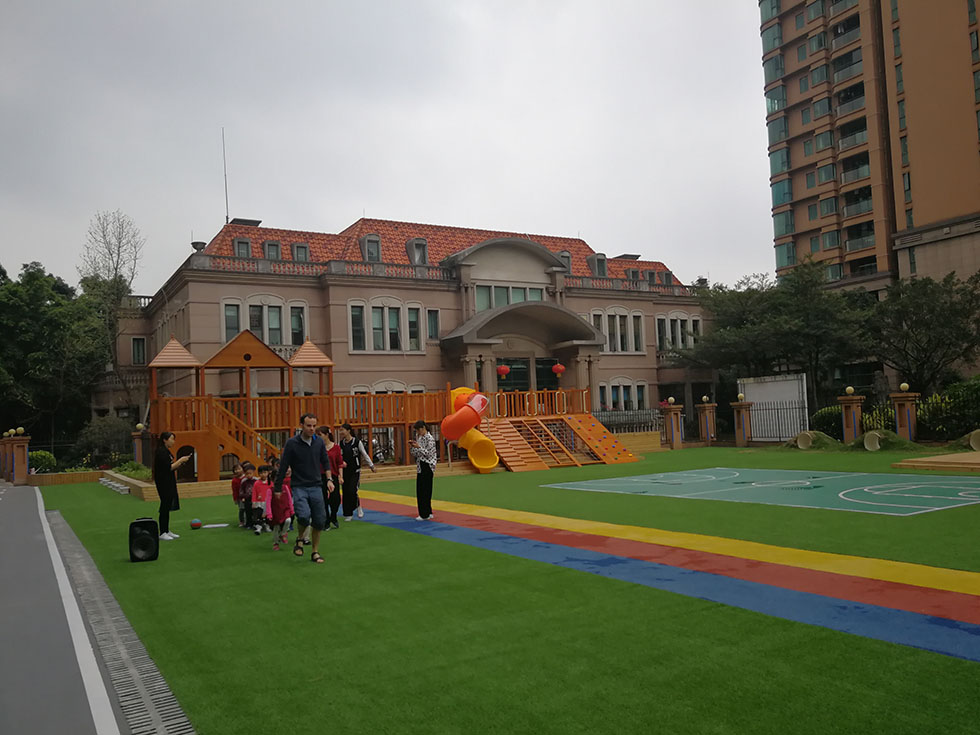 寧波幼兒園學校塑膠跑道體育