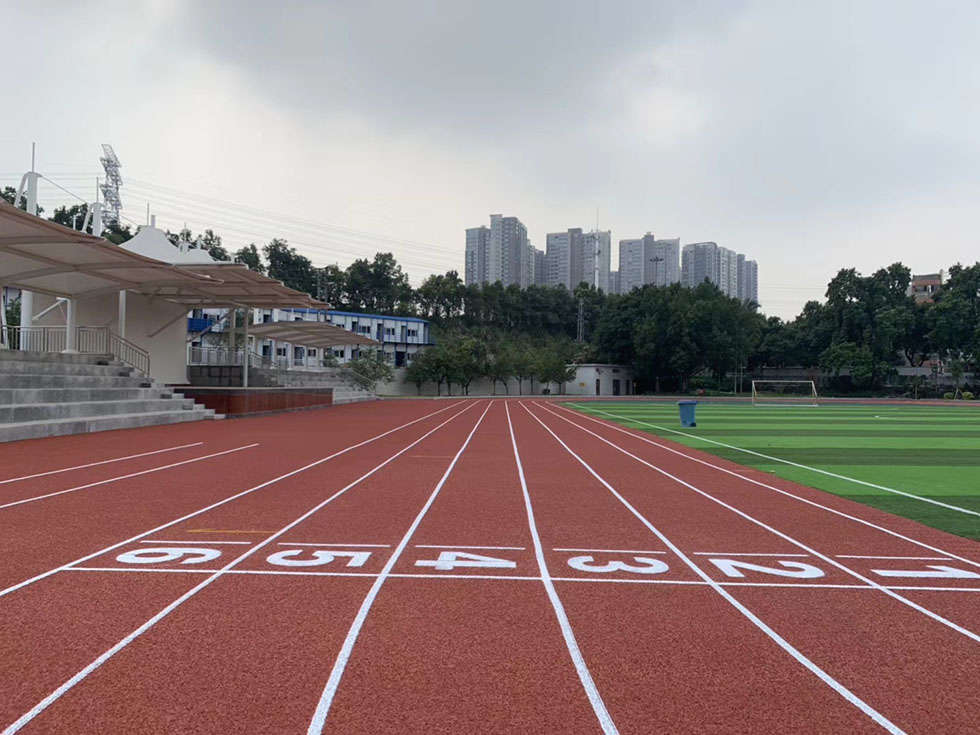 杭州聚氨酯学校塑胶跑道材料