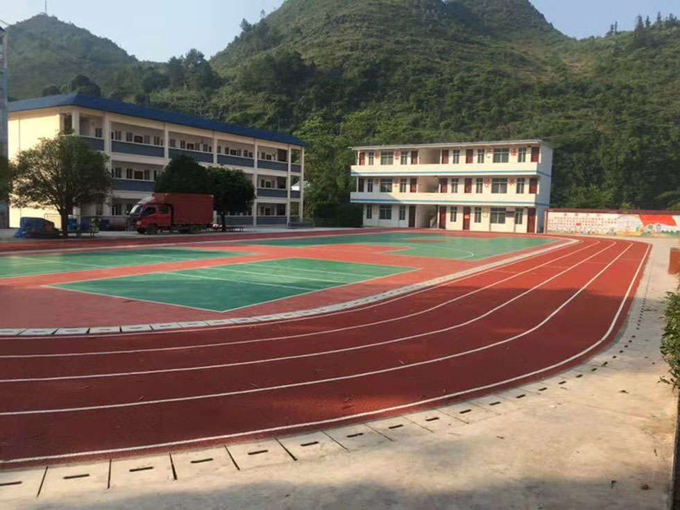 龙游县硅PU篮球场