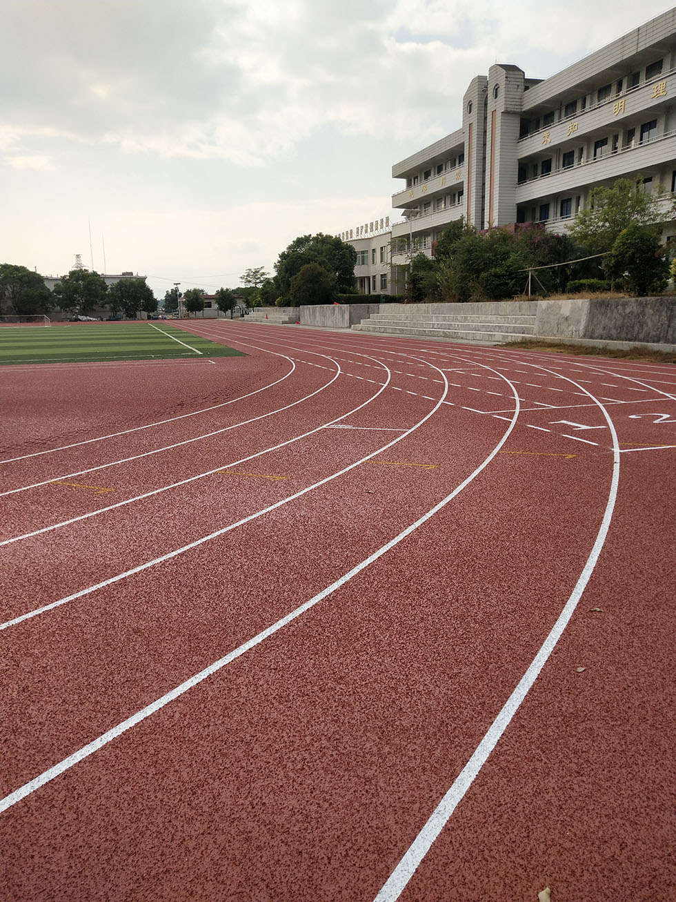 義烏幼兒園學校塑膠跑道材料