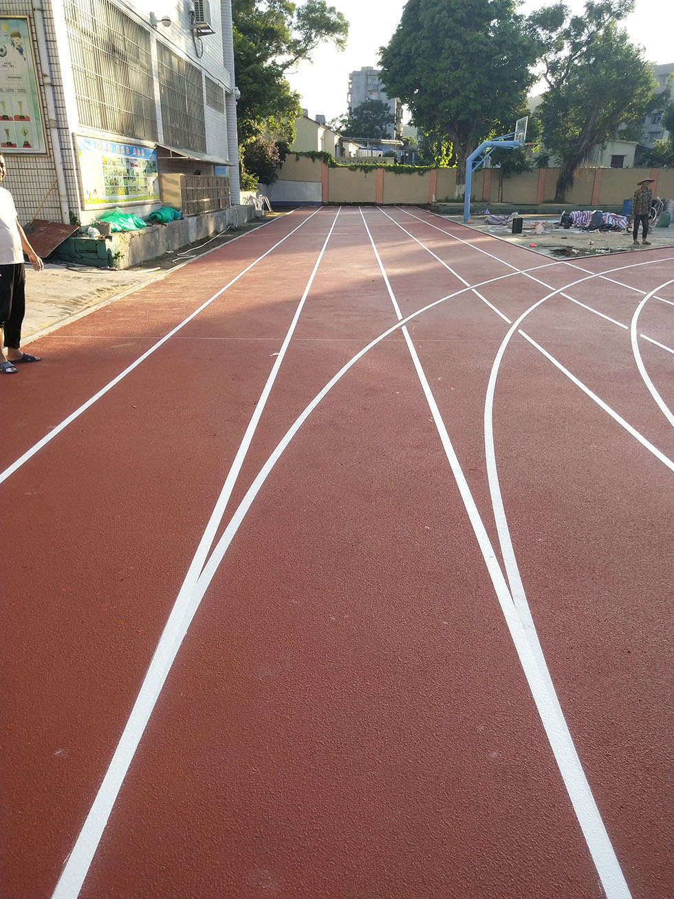 建德幼兒園學校塑膠跑道