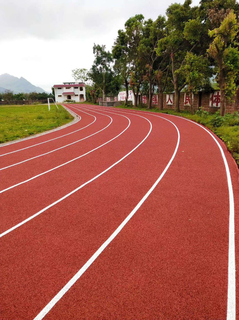 广东健伦体育分享标准400米学校塑胶跑道的建造规格
