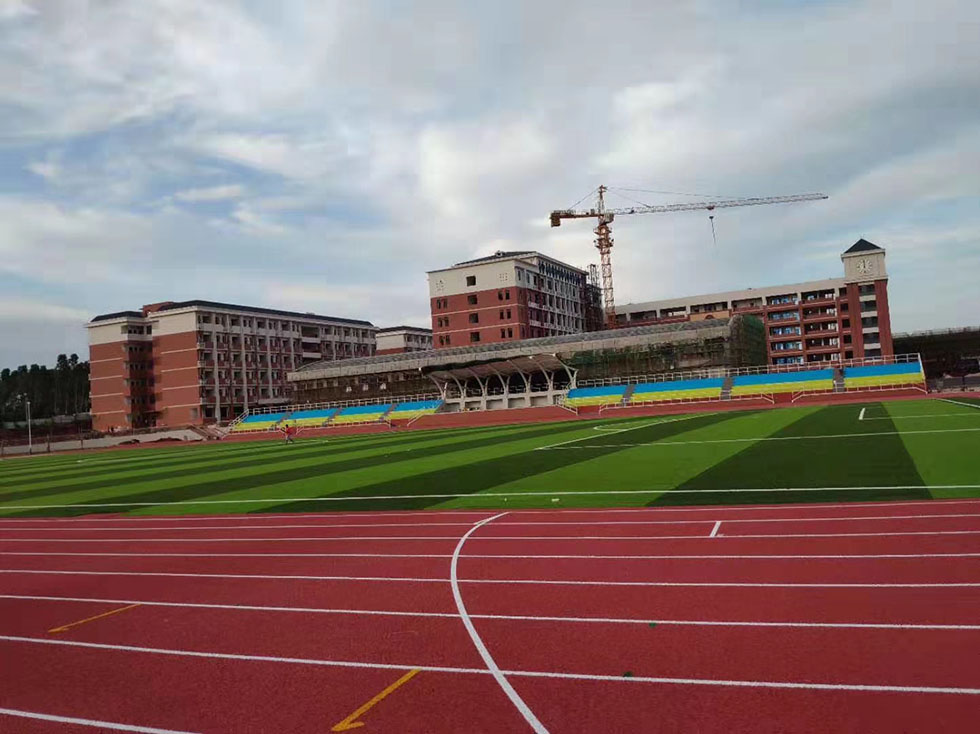 上海學校透水混凝土停車場籃球場彩色透水地坪海綿城市專透水鋪裝