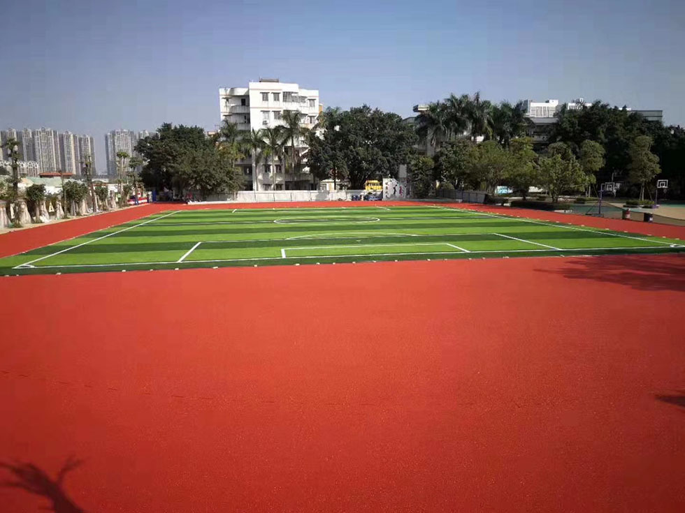 昆山學校塑膠跑道特點